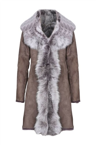 Cappotto donna pelle di - da,