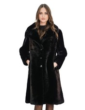 Cappotto montone nero
