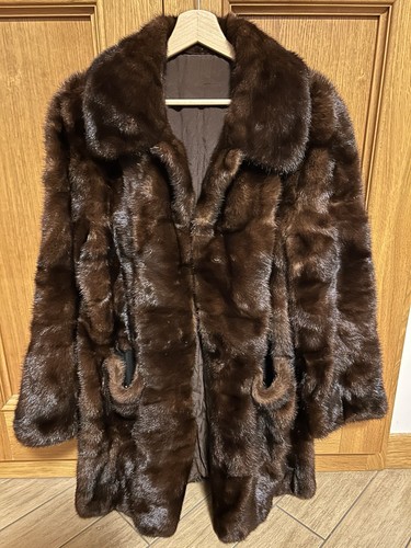Pelliccia visone shearling - visone,