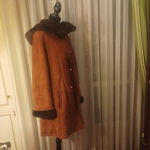 Cappotto montone con cappuccio - cappotto,