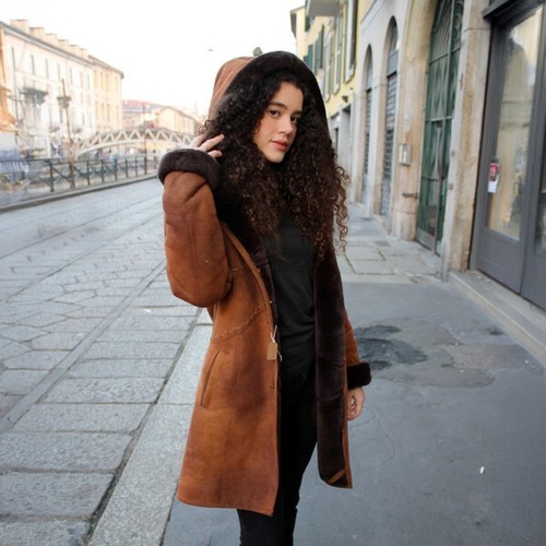 Cappotto montone shearling
