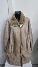 montone shearling donna beige