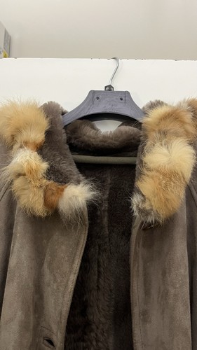 Shearling cappotto montone