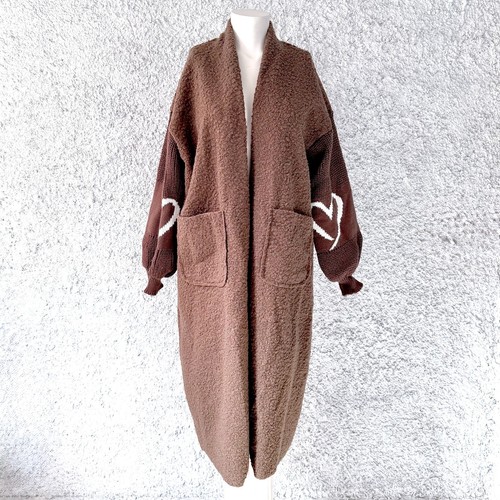 Cappotto lungo cardigan - cappotto,