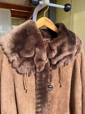 Cappotto in montone shearling