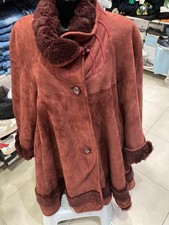 Montone Shearling Donna  Rosso