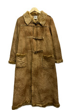 Vintage montone lungo foderato