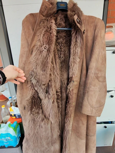 Cappotto montone rovesciato